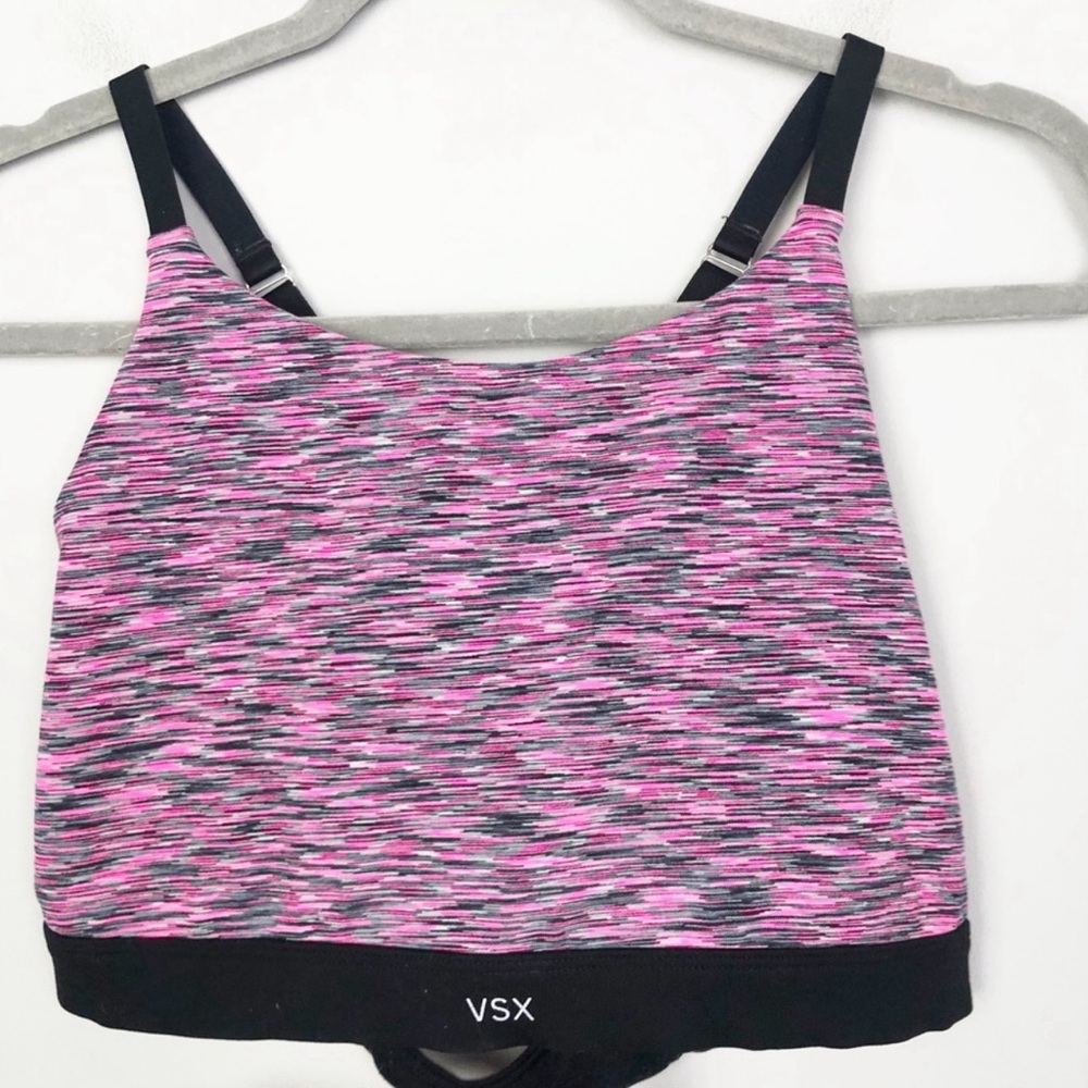 🩷🤍🖤VSX Sports Cross Strap Bra🩷🤍🖤